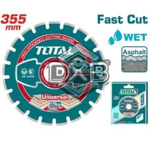 Diamond Disc for Asphalt and Concrete Cutting 355mm (14")