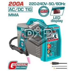 Inverter AC/DC TIG MMA Welding Machine 200A