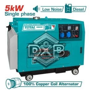 5.0kW Silent Diesel Generator – Electric Start