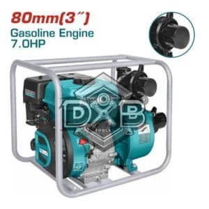 7HP Gasoline Water Pump – 80mm Suction & Discharge Ports