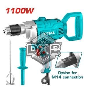 1100W Electric Mixer with Aluminum Gearbox