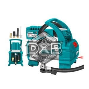 12V DC Auto Air Compressor – Max 140PSI with LED Light