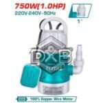 Sewage Submersible Pump 1.0HP (750W)