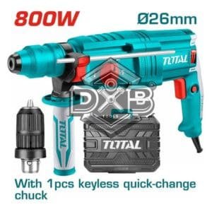 800W SDS Plus Rotary Hammer Drill – 26mm