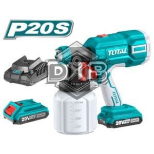20V Cordless Spray Gun – 800ml Container with Battery & Charger