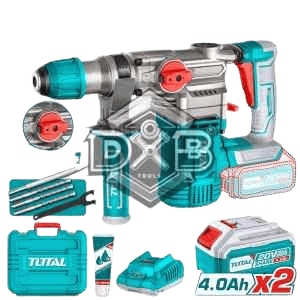 20V cordless rotary hammer with SDS Plus chuck and 1.5J impact energy